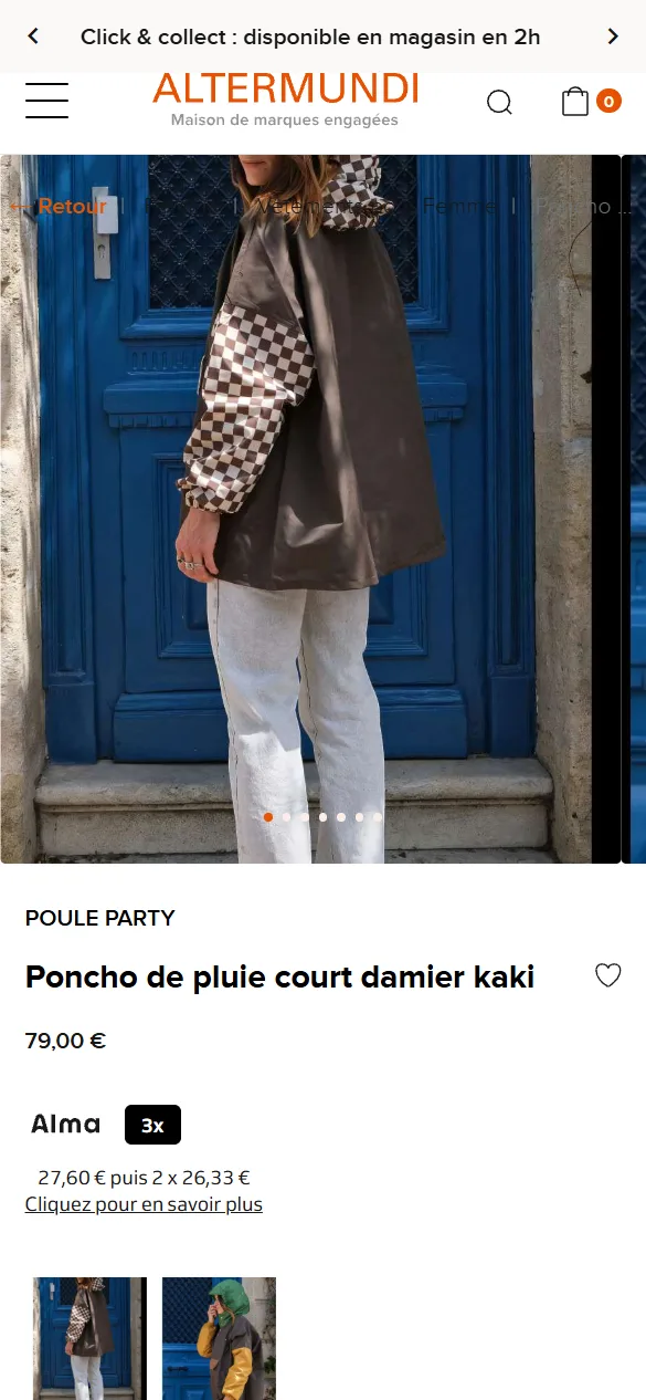 Fiche produit — Boutique en ligne Altermundi