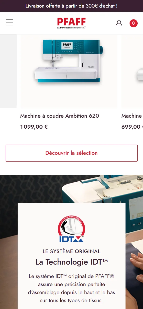 Sélection bestseller — Site officiel et boutique en ligne Pfaff France
