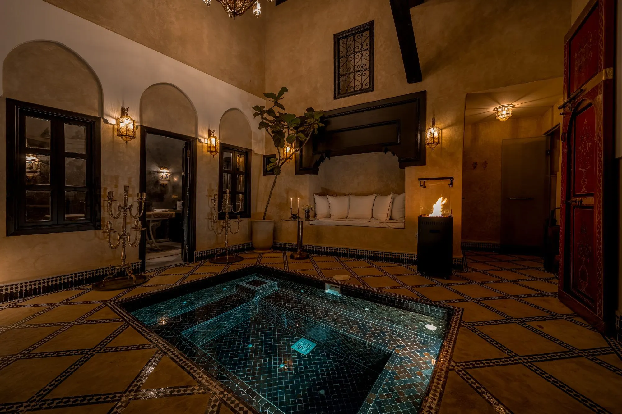 Patio — Riad, Marrakech