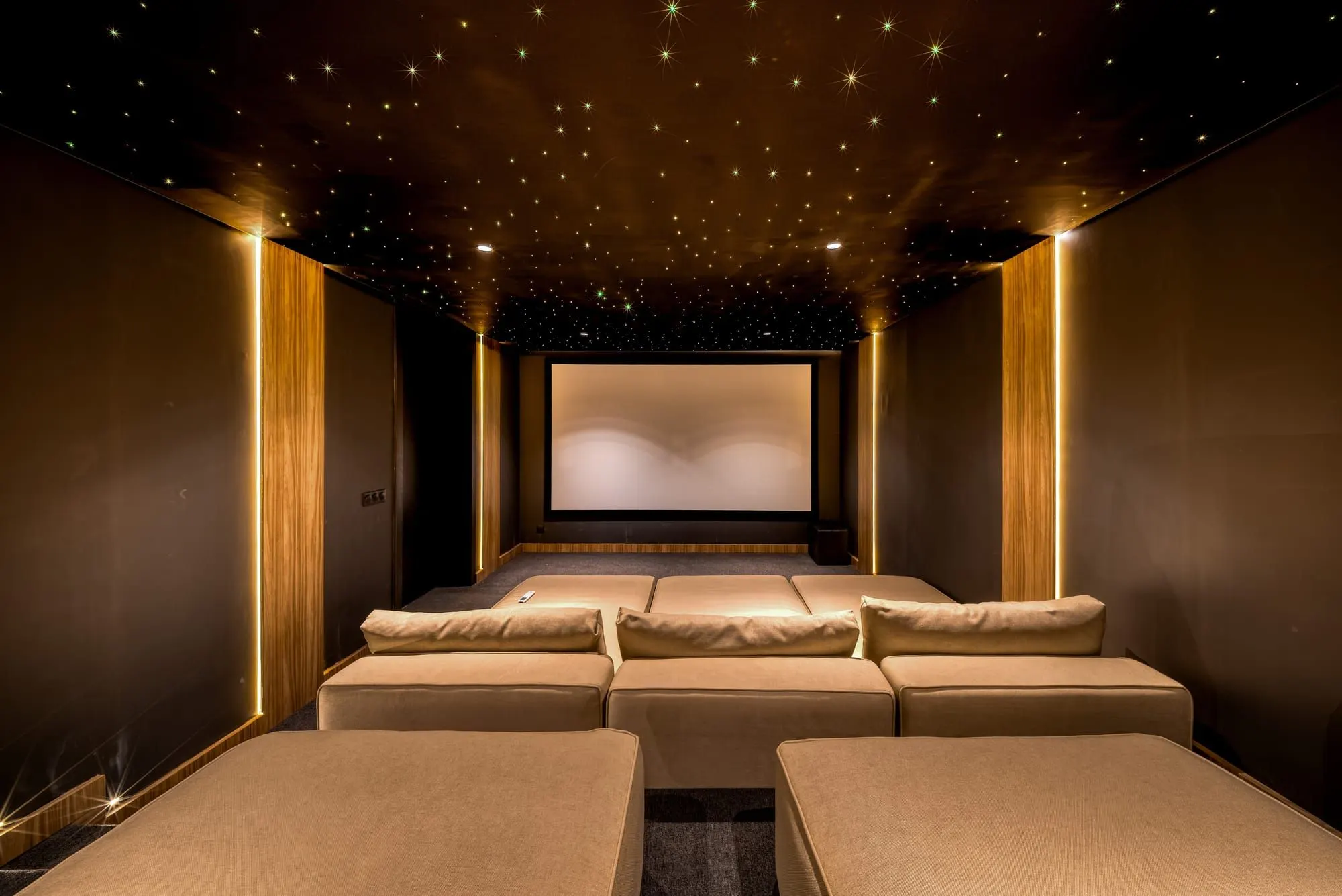 Salle de cinéma — Villa, Marrakech