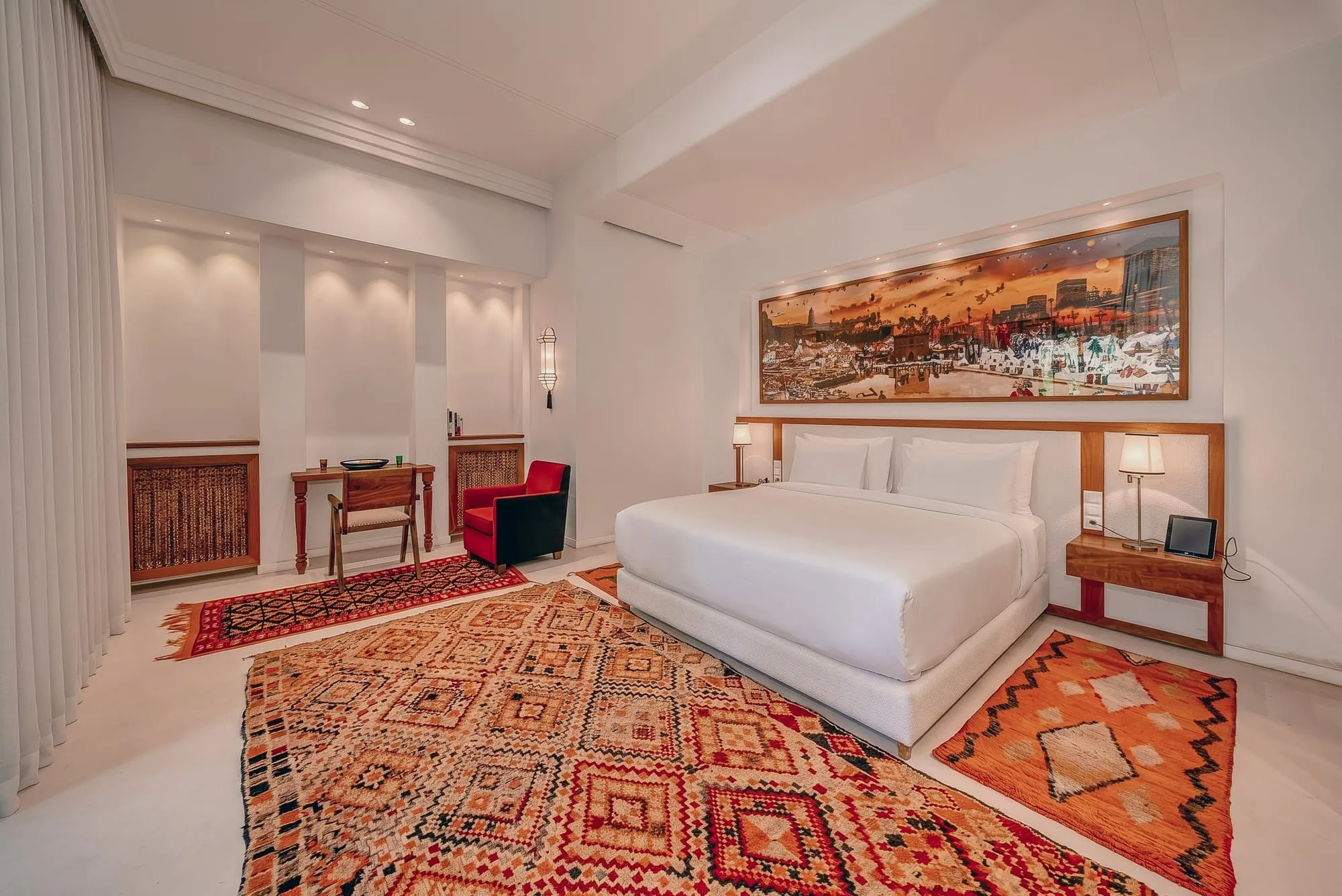Chambre — Villa et jardin de palmiers à Marrakech