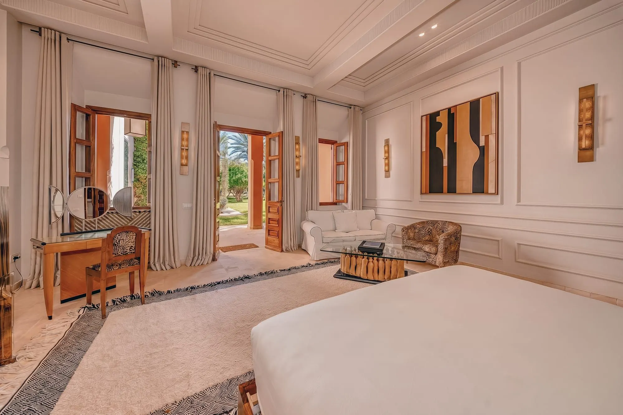 Suite — Villa et jardin de palmiers à Marrakech