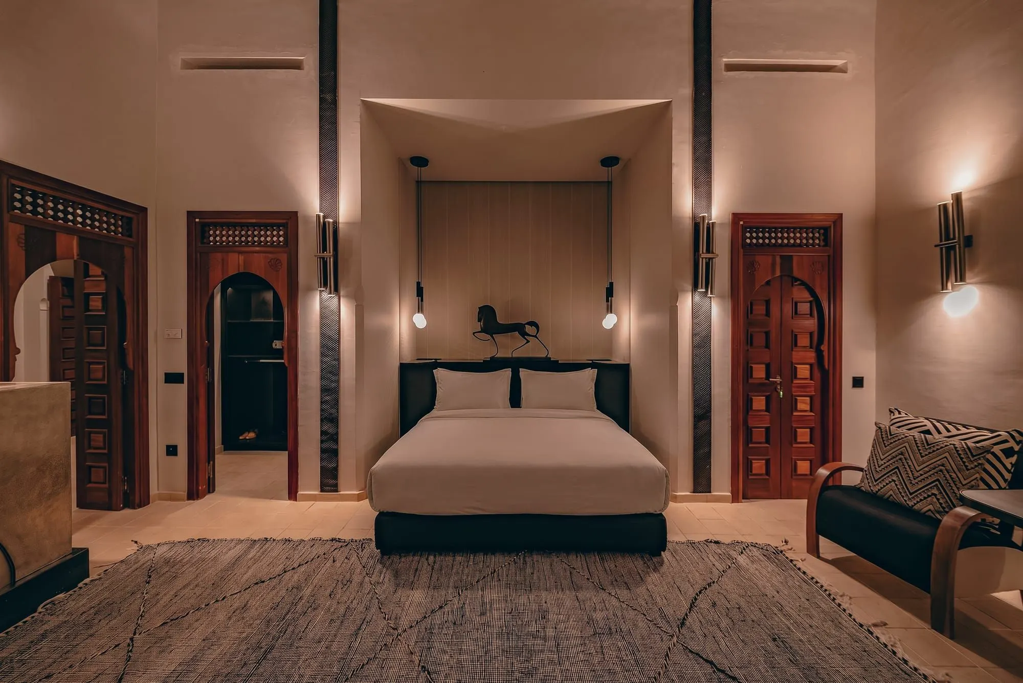Chambre — Villa et jardin de palmiers à Marrakech