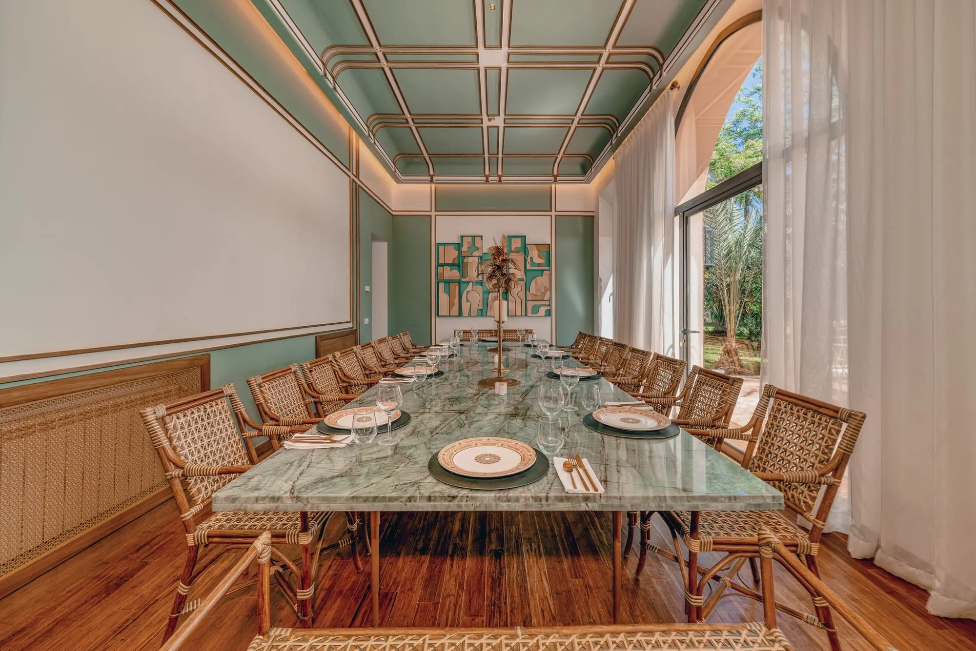 Salle à manger — Villa, Marrakech