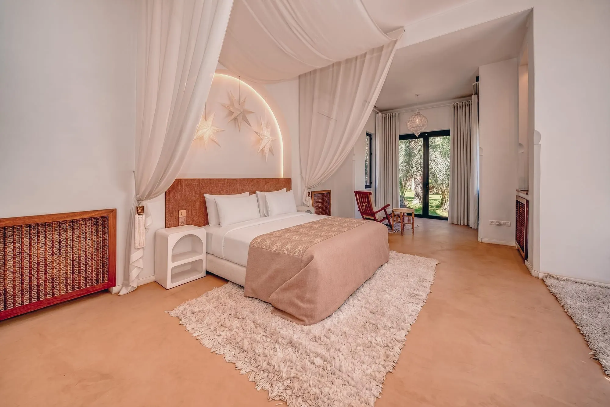Chambre — Villa et jardin de palmiers à Marrakech