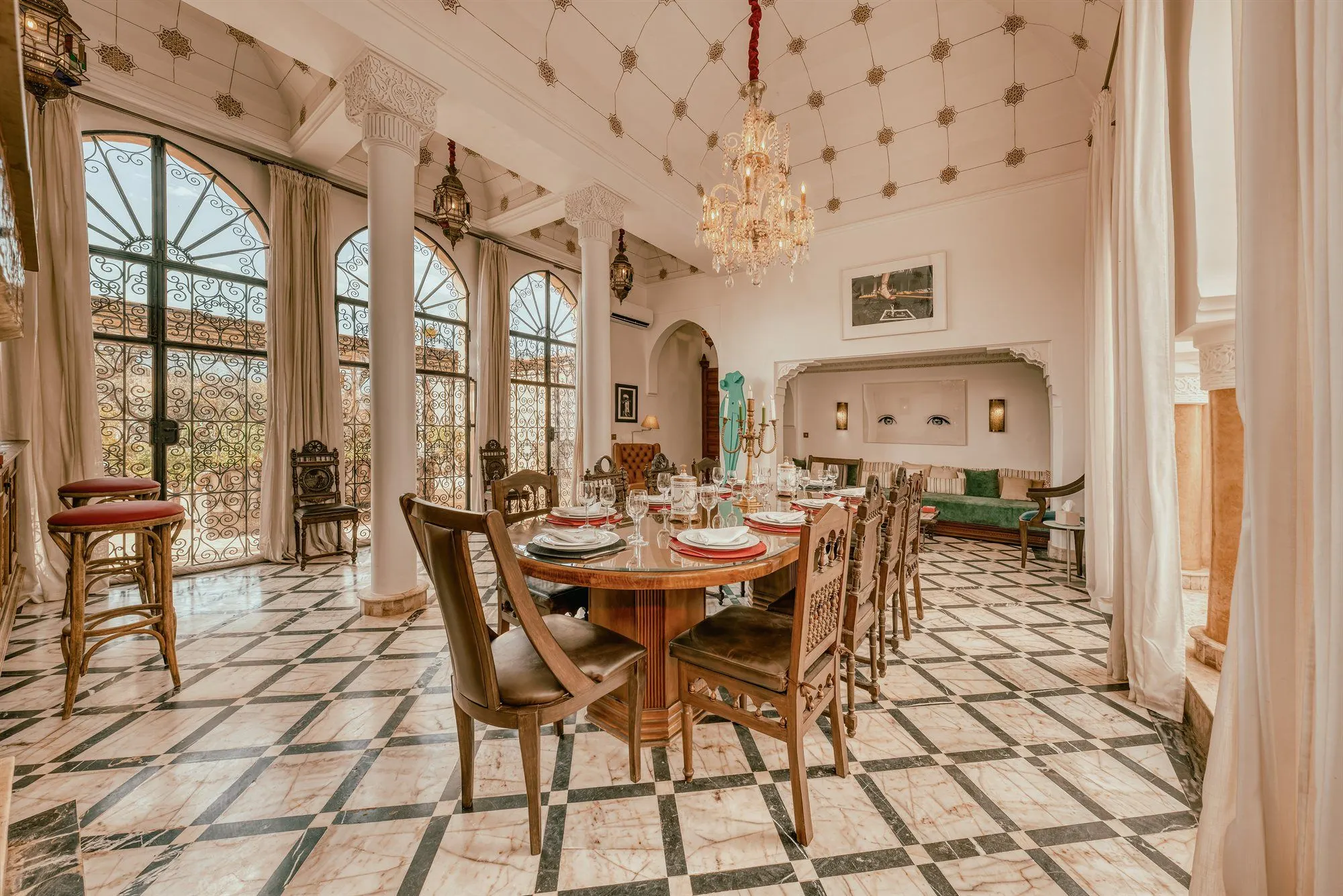 Salle à manger — Villa, Marrakech