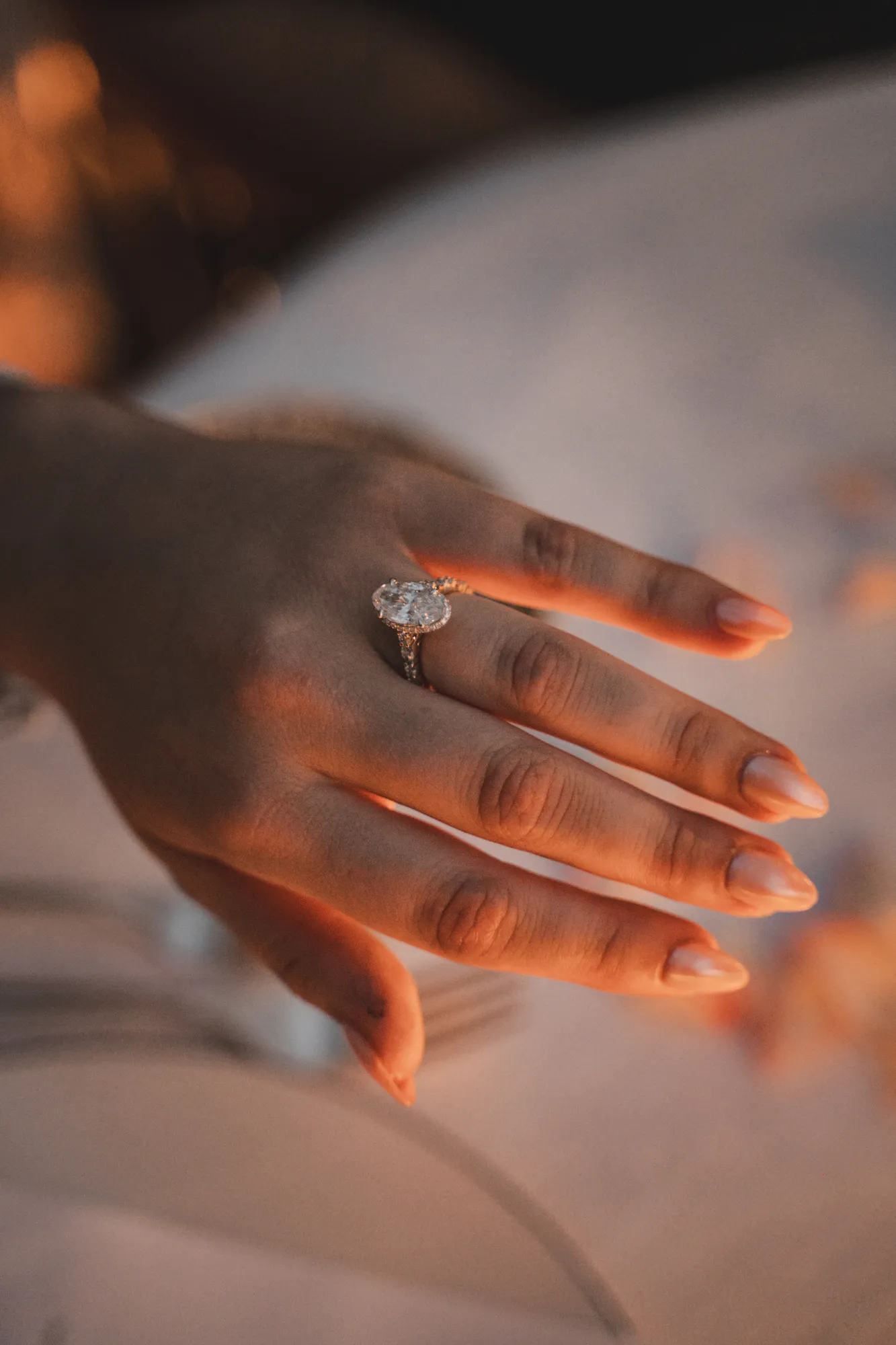 The ring — Rooftop marriage proposal in Marrakech